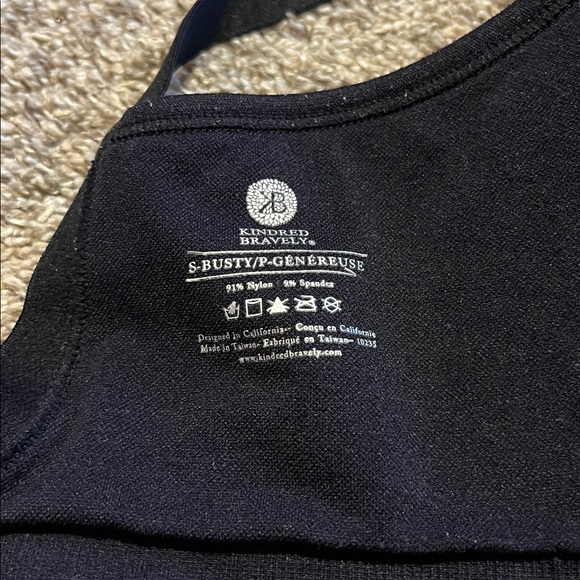 Kindred Bravely Signature Sublime Contour Black Nursing Bra Small Busty - Picture 5 of 11